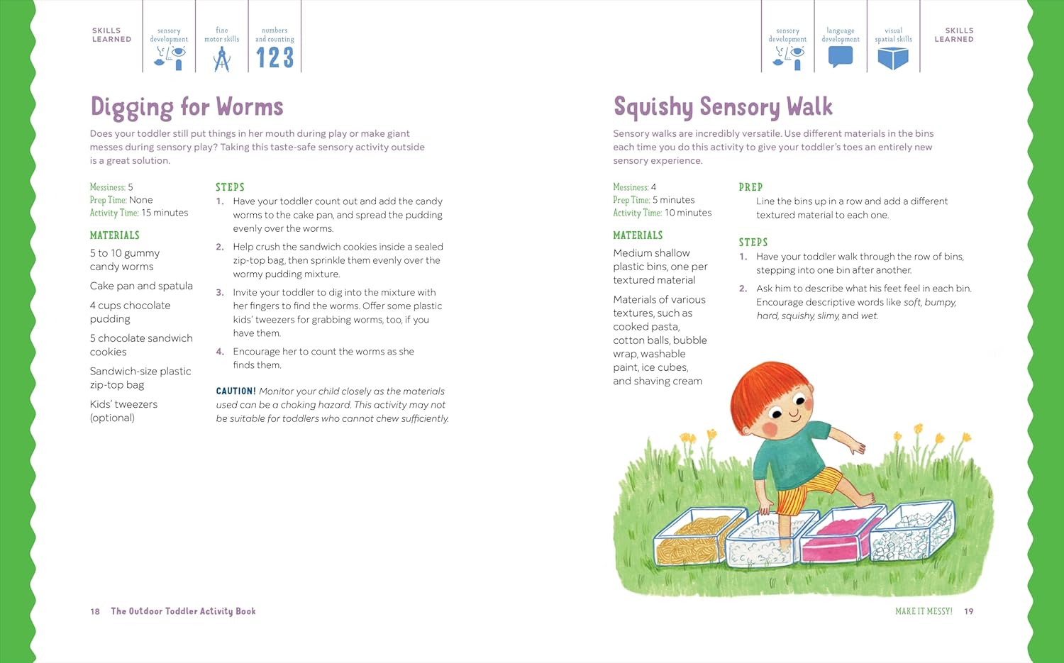 The Outdoor Toddler Activity Book: 100+ Fun Early Learning Activities for Outside Play - Image 7