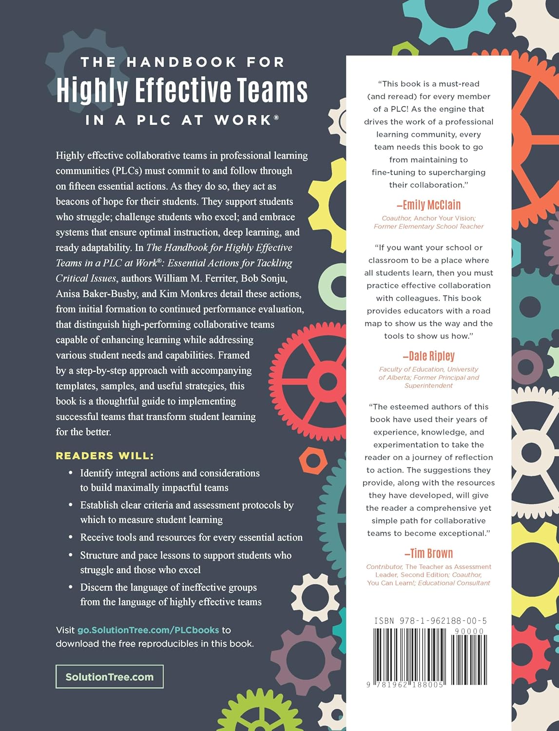 The Handbook for Highly Effective Teams in a PLC at Work®: Essential Actions for Tackling Critical Issues (Building highly effective teams) - Image 3