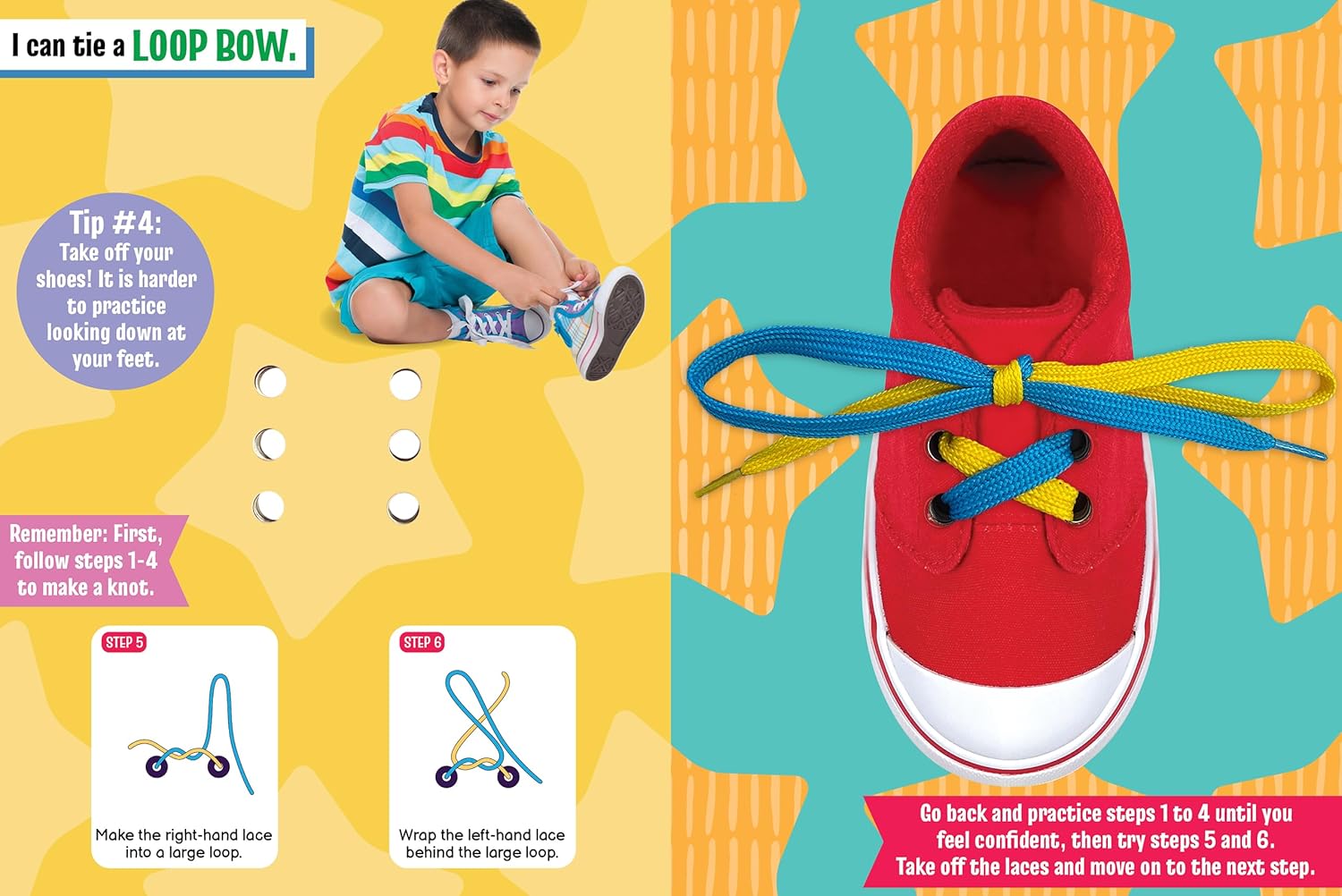 Little Hippo Books I Can Tie My Shoes Preschool Activity Books for Kids Ages 3-5 | Books for Kids and Pre K Activity Books Ages 3-4 & 4-5 | ... (Brilliant Baby® Early Learning Collection) - Image 7