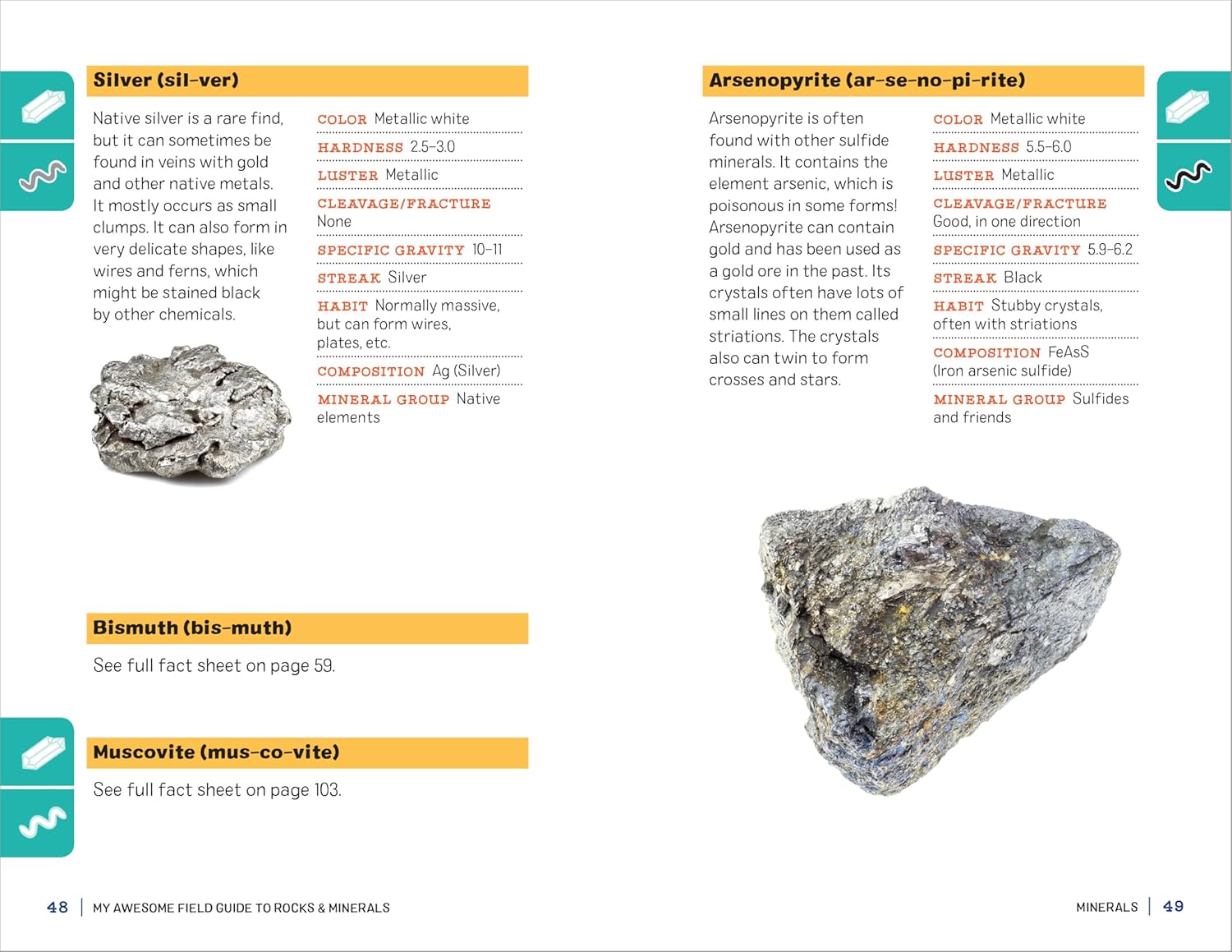 My Awesome Field Guide to Rocks and Minerals: Track and Identify Your Treasures - Image 3