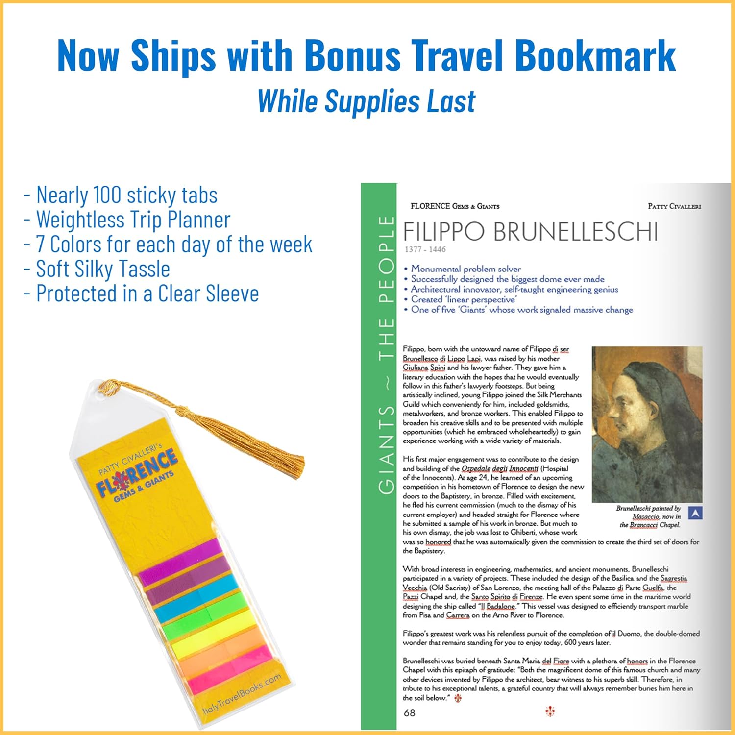 FLORENCE: A Traveler's Guide to its Gems & Giants (1) (Travel Series) - Image 7