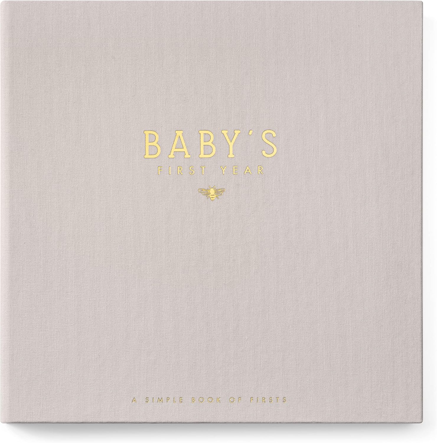 Lucy Darling Baby Memory Book – Honey Bee | Luxury Baby First Year Book & Photo Album | Gender Neutral Keepsake Journal for Milestones, Memories & Photos | Thoughtful Pregnancy Gift - Image 2
