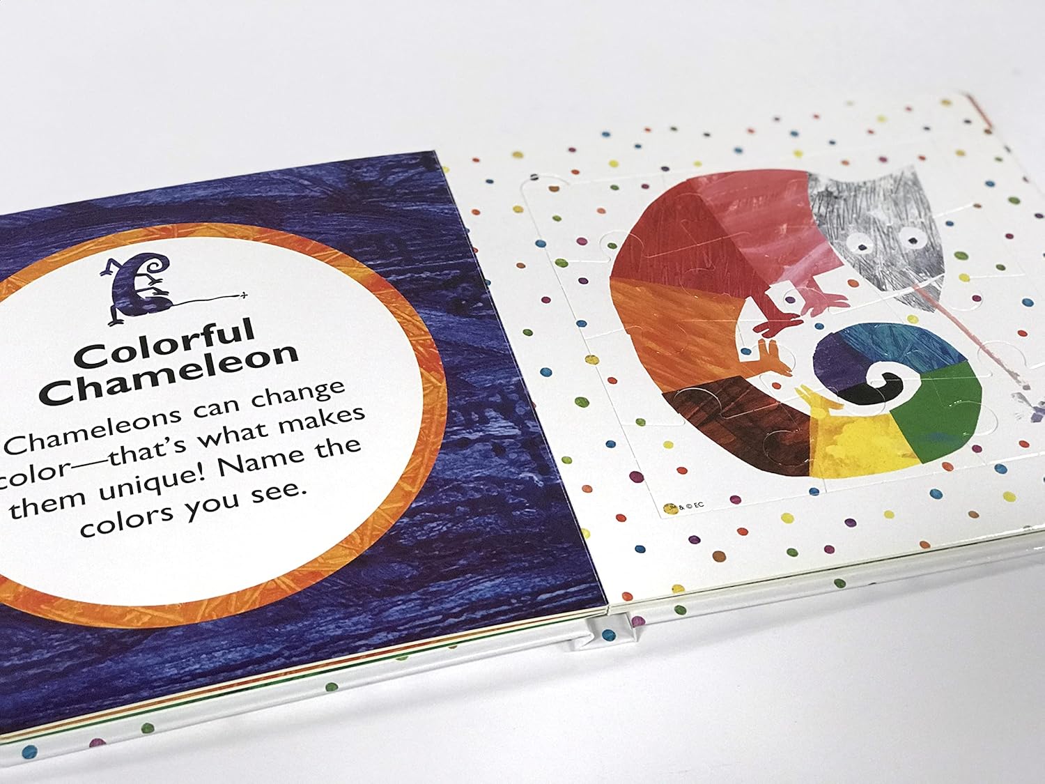 The World of Eric Carle My First Puzzle Book - Jigsaw Puzzles for kids, 10-page board book, 5 puzzles to enjoy - Image 4