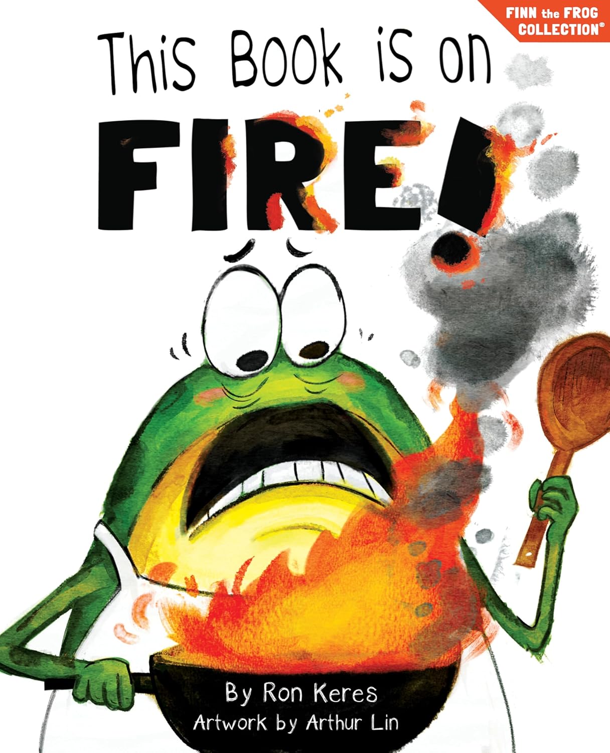 This Book Is On Fire!: A Funny And Interactive Story For Kids (Finn the Frog Collection®) - Image 2